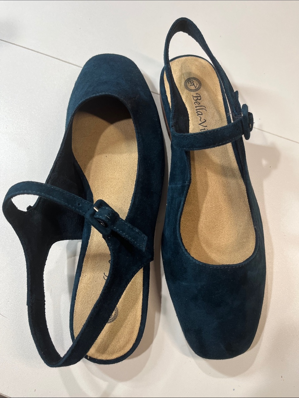 Bella Vita Women's Andie Mary Jane Flats